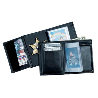 Recessed Badge Wallet Style 105