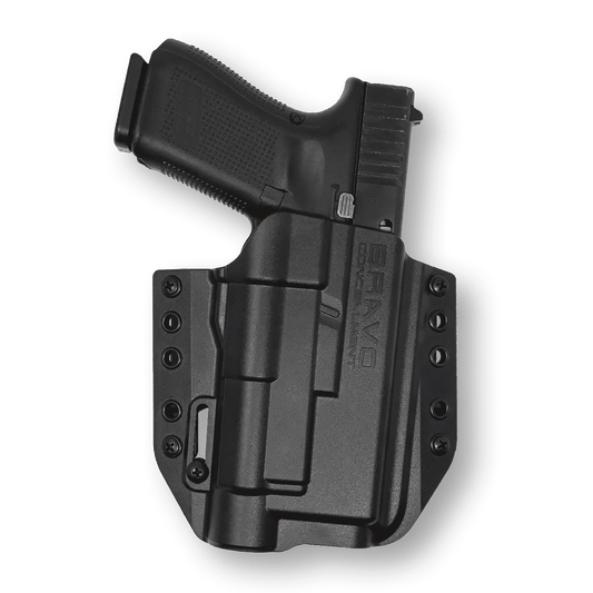 BCA Light Bearing 3.0 OWB HolsterGlock 19, 23, 32, 17, 22, 31 / X300 UA - UB / Noir / Main droite 