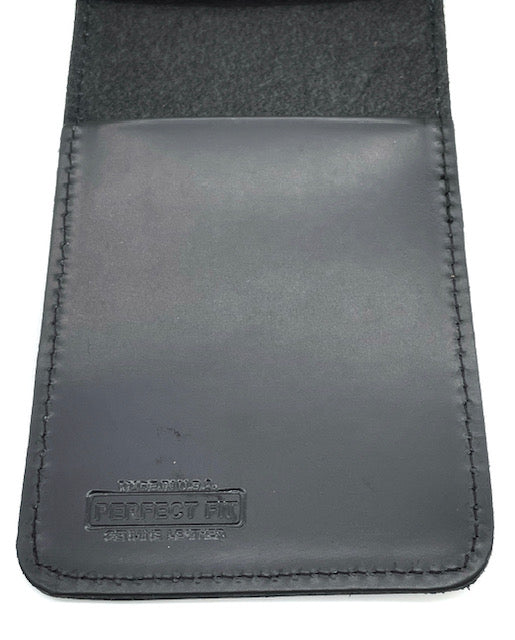 Perfect fit - Top Opening Notebook Holder with 2 CC Slots-Leather