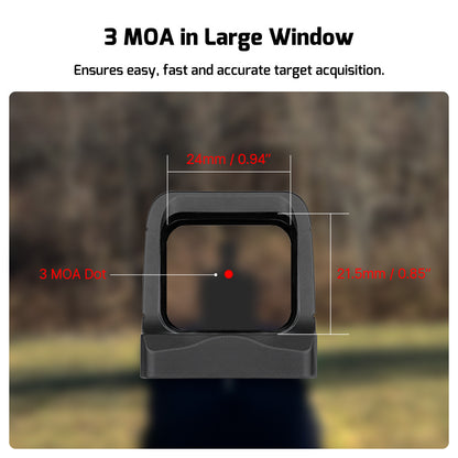 OLIGHT Osight 3MOA with Magnetic Charging Cover