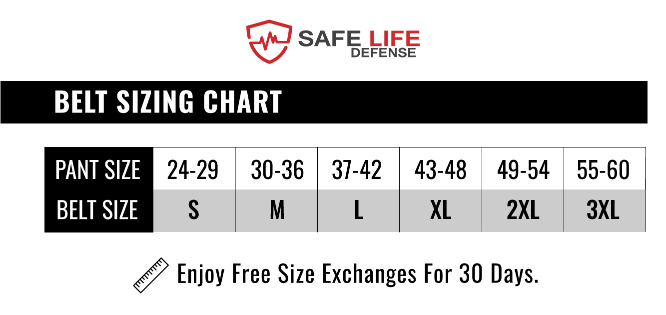 Safe Life Defense -Classic Duty Belt