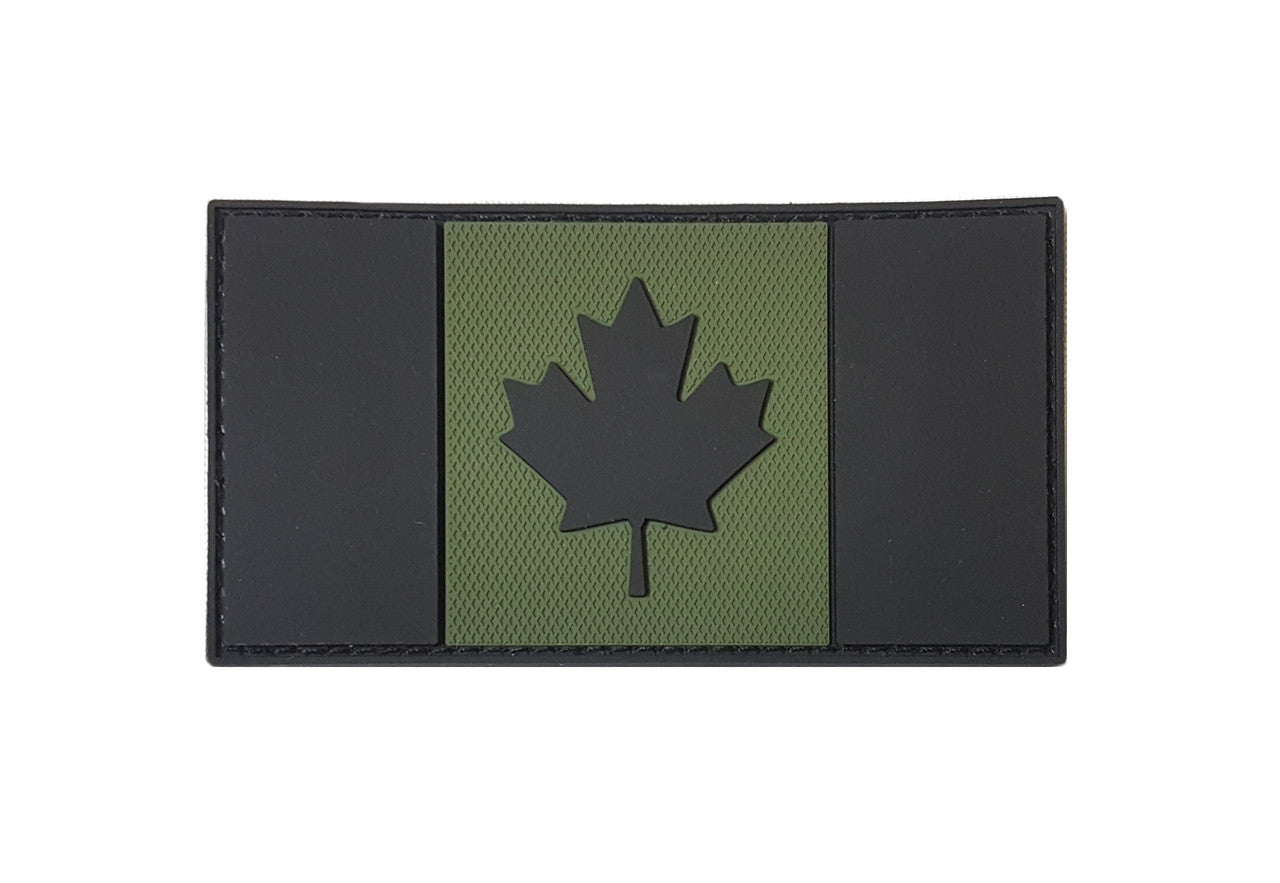 Écusson TIC - DRAPEAU DU CANADA 2X4