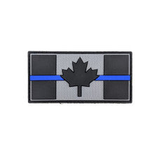 Patch TIC - Ligne bleue fine canadienne - 1,5"x3"