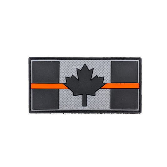 Patch TIC - DRAPEAU MINCE LIGNE ORANGE 1,5X3