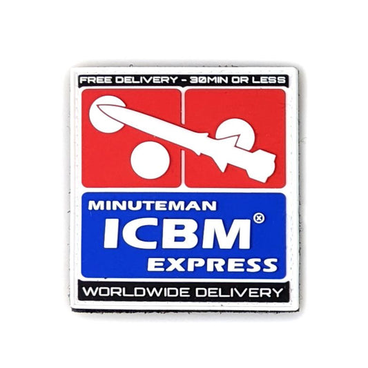 PVC Morale Patch - ICBM Express (2.5"x3")