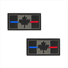 TIC Patch - THIN BLUE/RED LINE FLAG