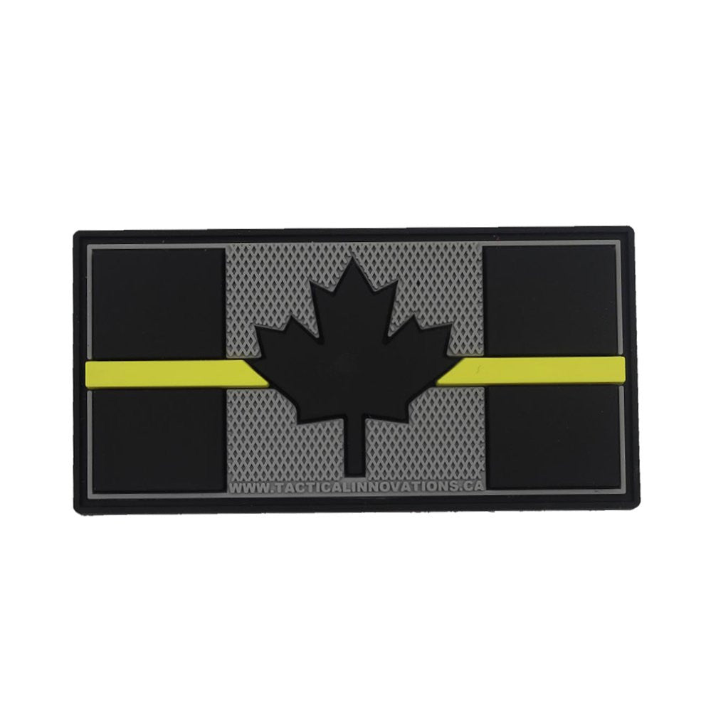 Patch TIC - DRAPEAU MINCE LIGNE JAUNE 1,5X3