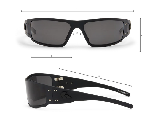 Gatorz- MAGNUM  MAGNUM, BLACK , BLACK LOGO, MILSPEC BALLISTIC PHOTOCHROMIC W/ ANTI-FOG, ANSI Z87.1