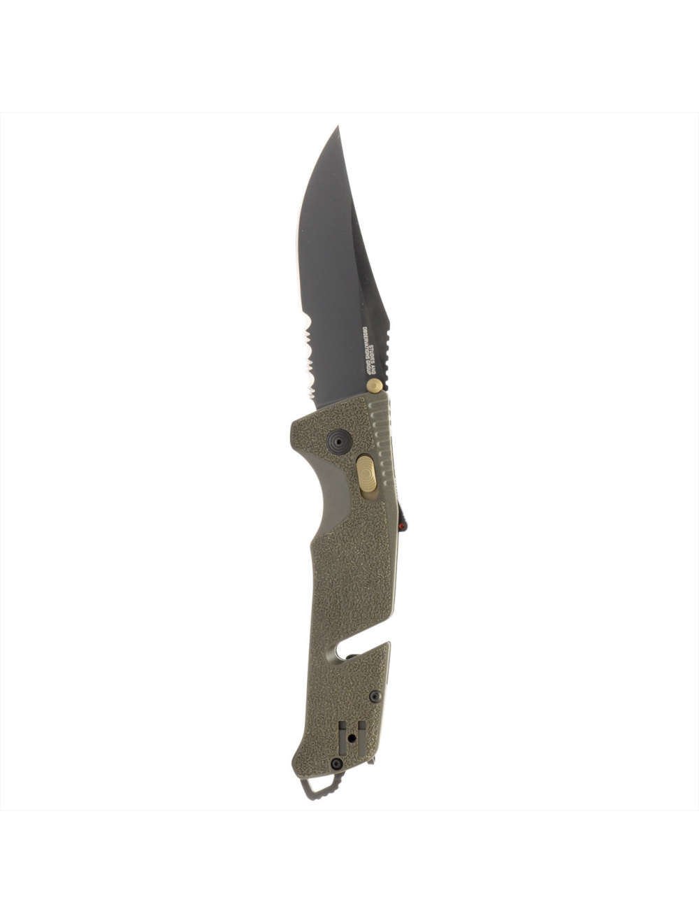 SOG TRIDENT AT - OLIVE DRAB - PARTIALLY SERRATED