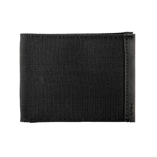 Portefeuille à deux volets noir