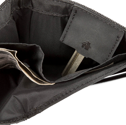 Portefeuille à deux volets noir