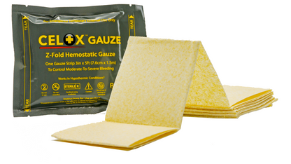 CELOX Z-Fold Hemostatic Gauze