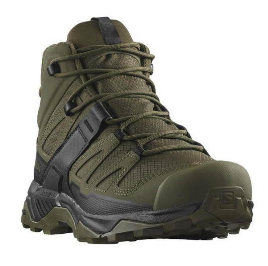SALOMON: X Ultra Forces Mid Boot, Green