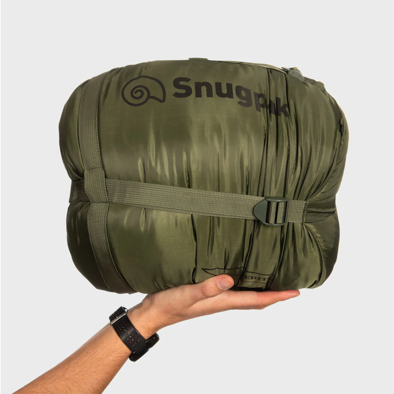 Snugpak - BASECAMP OPS SLEEPER EXPEDITION OLIVE LEFT SIDE ZIP