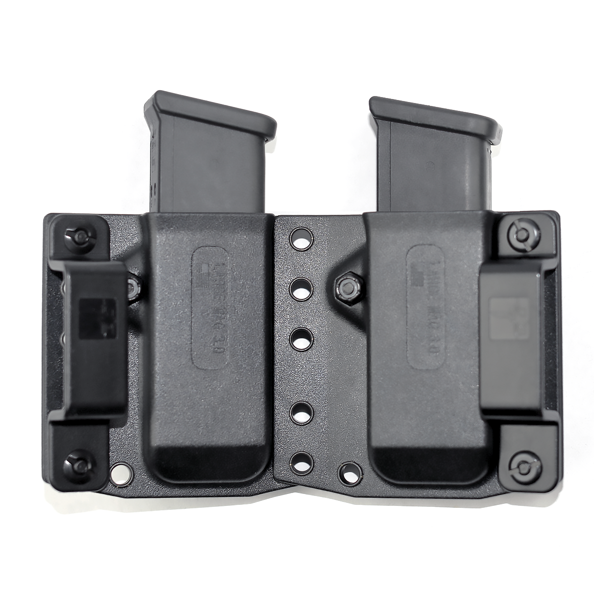 BCA 3.0 Double Magazine Pouch - Large: CZ P10c / Glock 17,19,26 / HK VP9,VP9sk / Sig P320 / M&P 9,40 / 1.50"