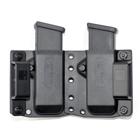 Pochette double chargeur BCA 3.0 - Grande : CZ P10c / Glock 17,19,26 / HK VP9,VP9sk / Sig P320 / M&amp;P 9,40 / 1,50"