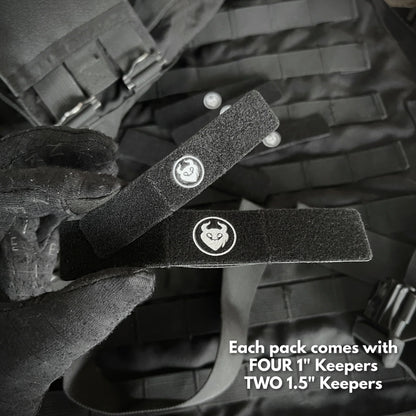 MILITAUR Strap Keepers 6 Pack