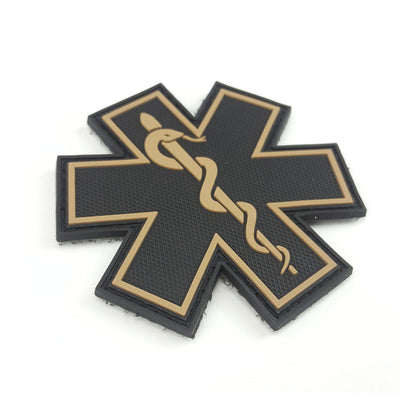 TIC Patch - MEDICAL RESPONDER STAR OF LIFE SINGLE SNAKE