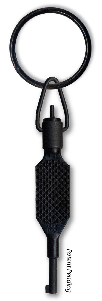 ZT9P Knurled Flat Grip Swivel Key